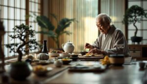 Manger moins pour vivre plus vieux : le secret des centenaires du Japon