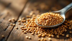 C&rsquo;est la graine anticholestérol par excellence : une cuillère suffit à faire chuter son taux