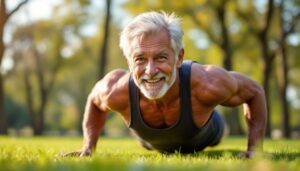 Si vous réussissez ces 5 exercices au poids du corps après 50 ans, votre forme est remarquable