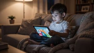 Temps d’écran et enfants : au-delà de 2 heures par jour, les études montrent un impact mesurable sur le sommeil et l’attention