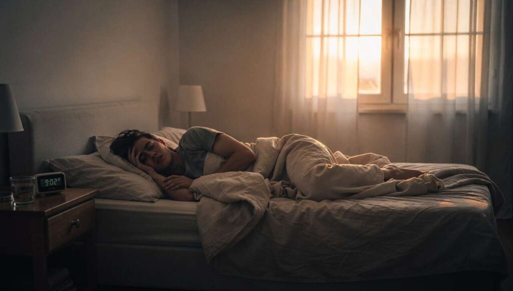 Sommeil fragmenté : même 9 heures au lit ne suffisent pas si le cerveau n’achève pas ses cycles REM